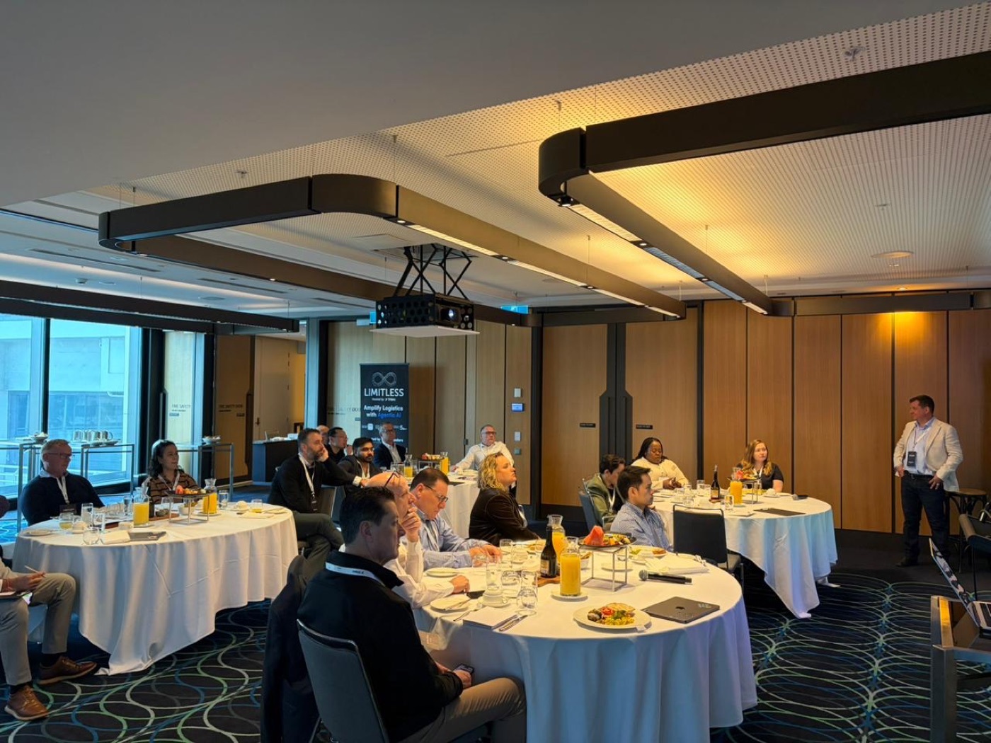 Roundtable tables at Limitless Sydney